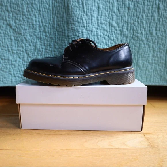 Dr. Martens 1461 Smooth Leather Oxford Shoes Mens Size 7/Womens Size 9 - Picture 5 of 12